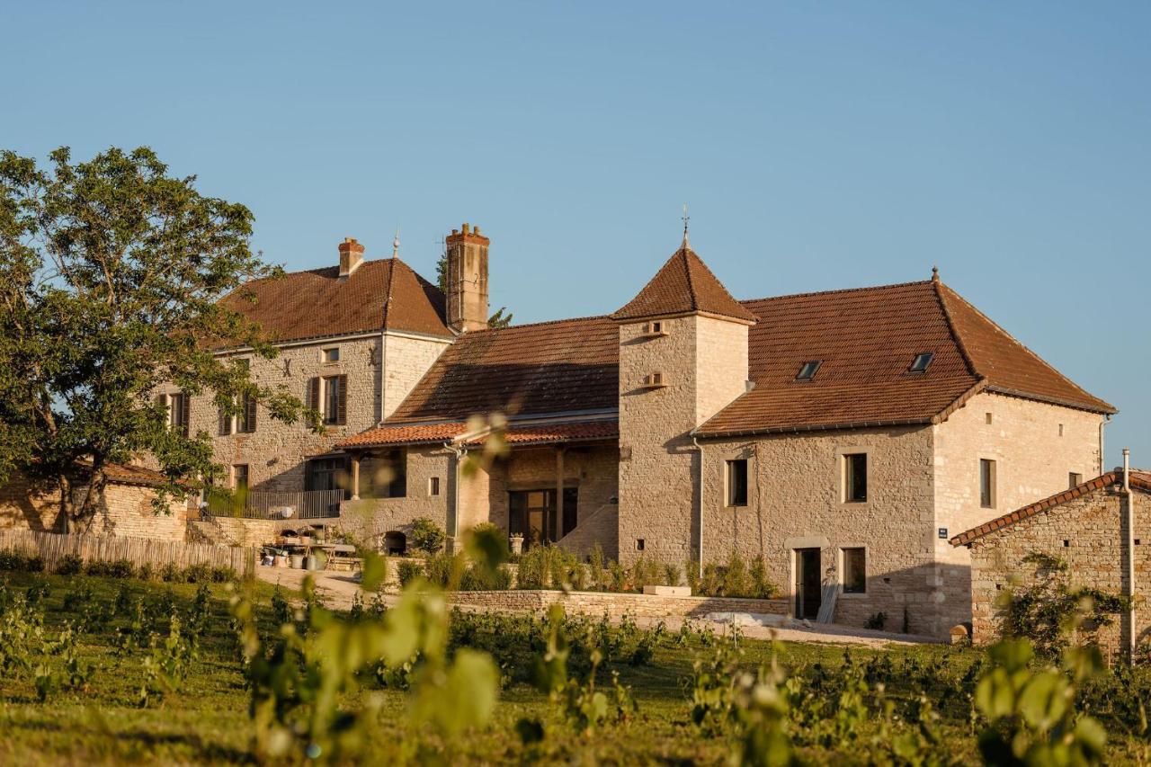 Clos Des Dames De Lancharre - La Maison Des Vignes Bed and Breakfast Chapaize Esterno foto